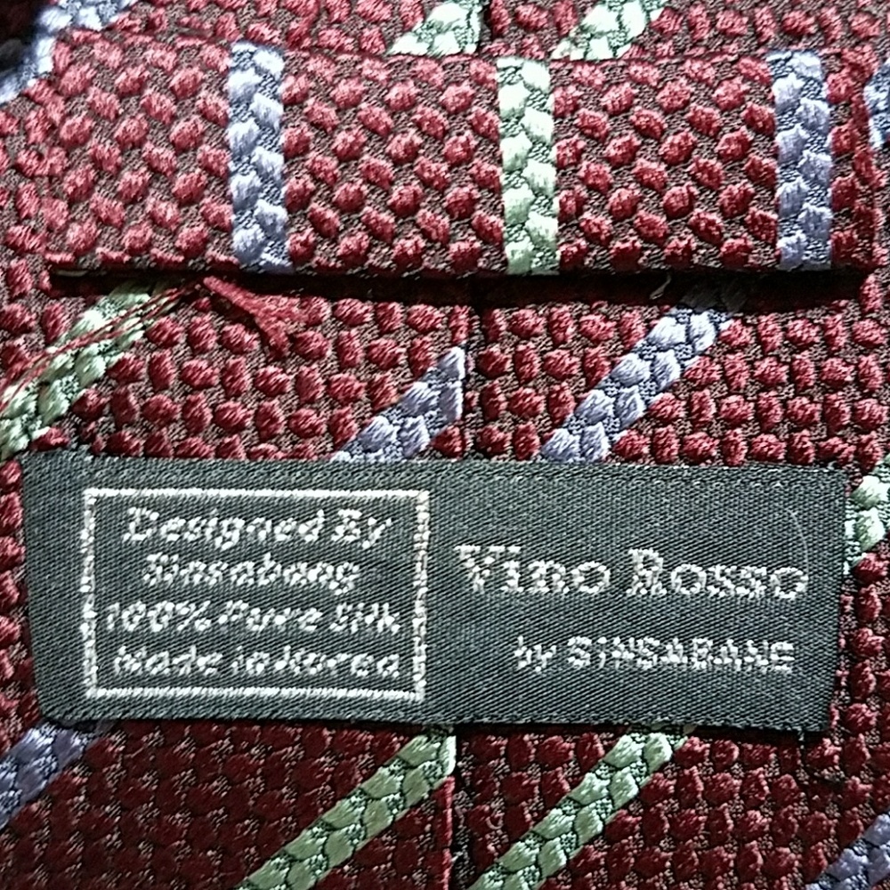 🔖DKNY & Vince Rosso +1 more Silk Tie Bundle - Picture 4 of 4